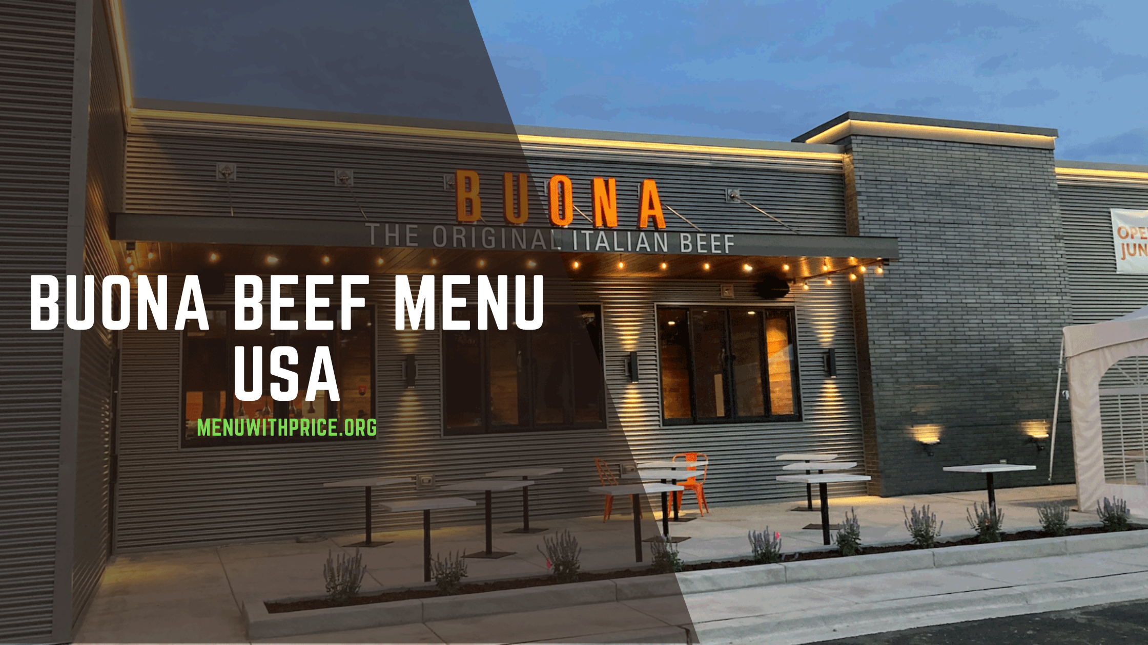 BUONA BEEF