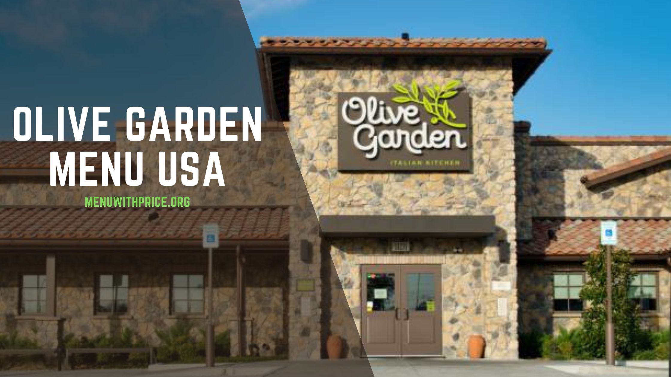 Olive Garden Menu with Prices