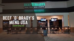 BEEF 'O' BRADY'S