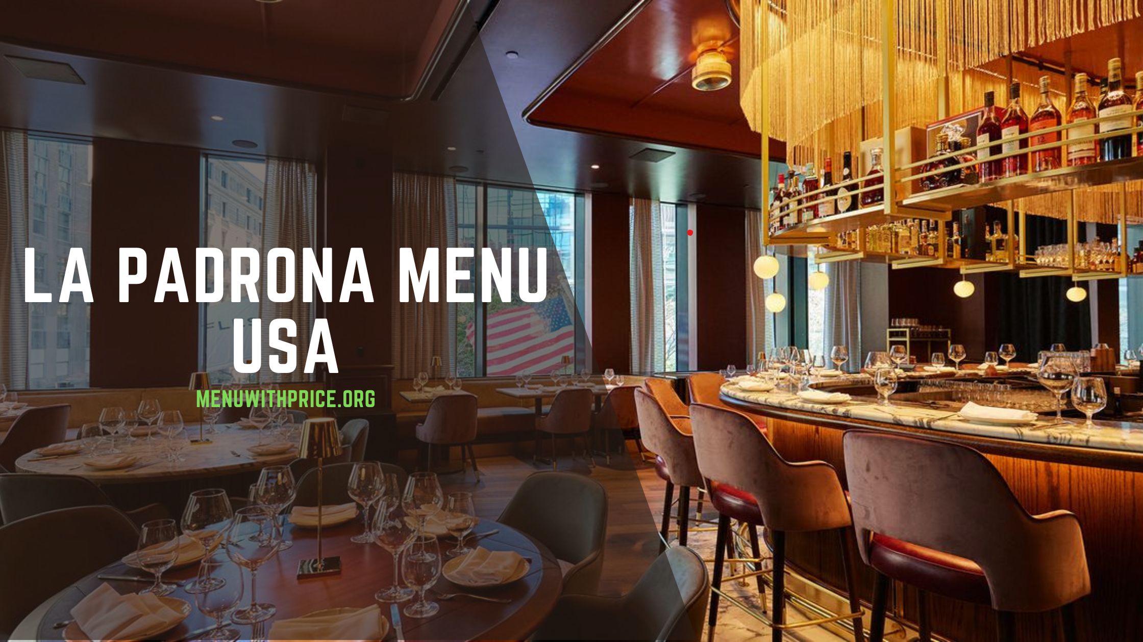 LA PADRONA MENU USA