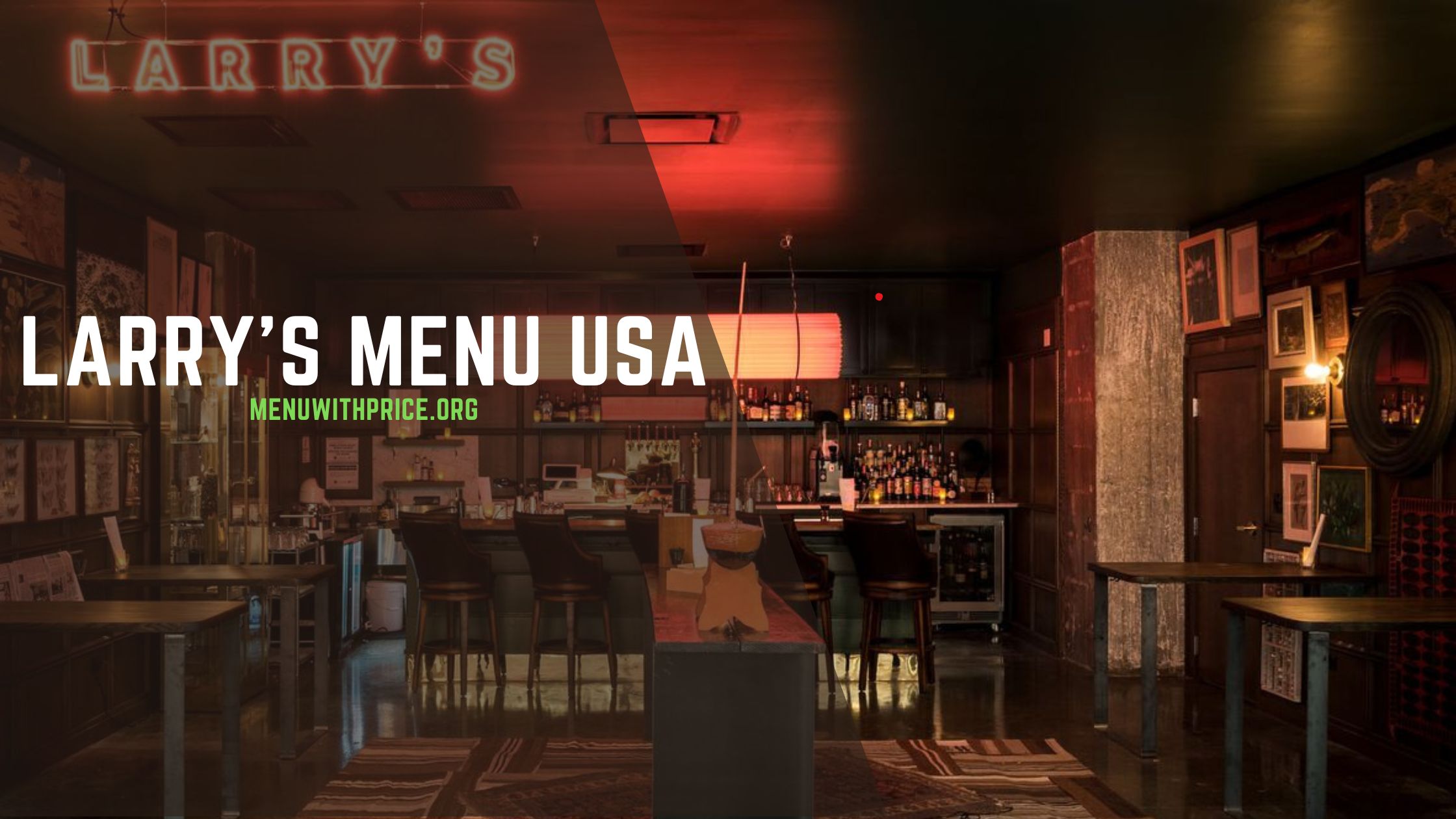 LARRY'S MENU USA