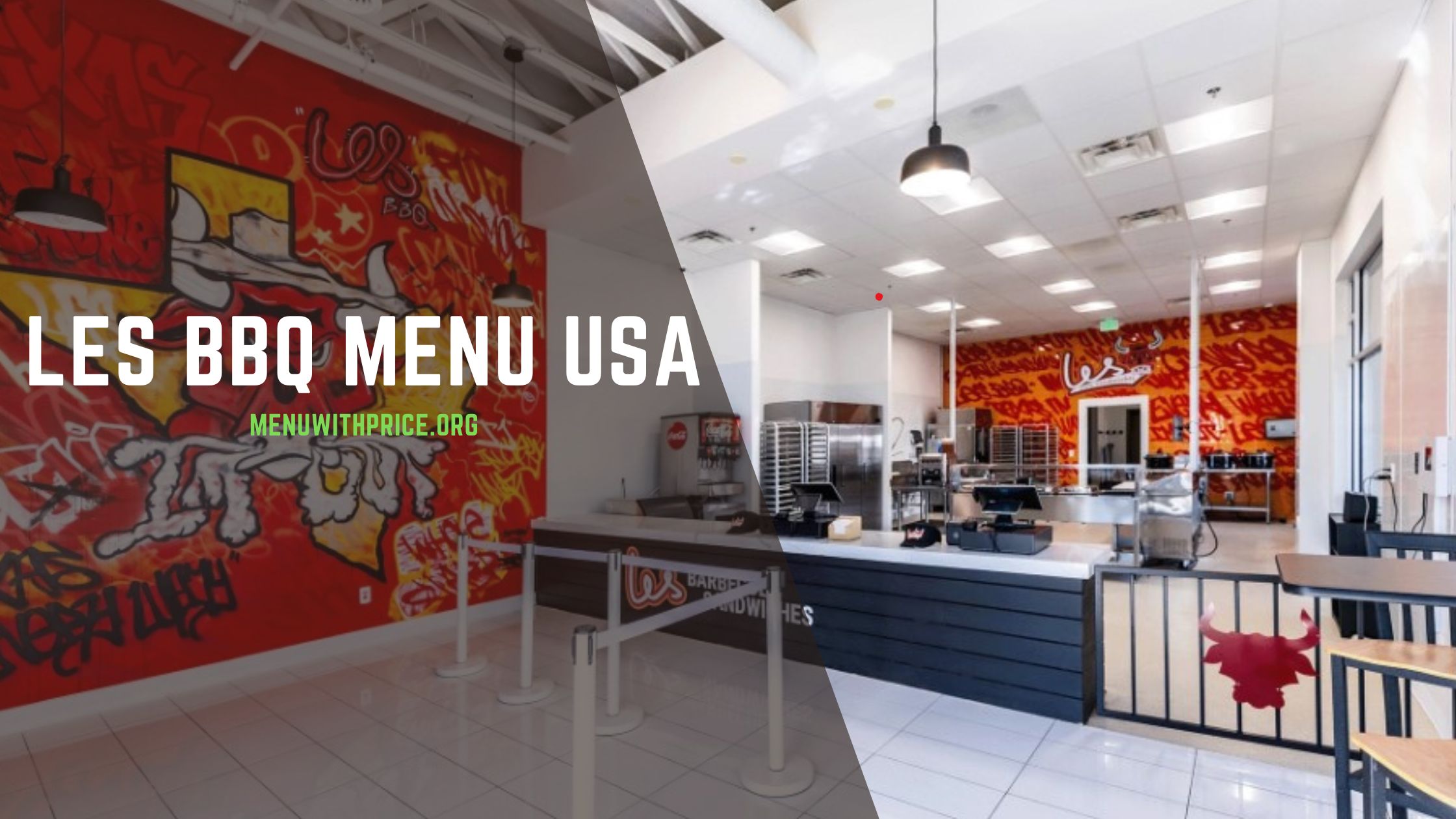 LES BBQ MENU USA
