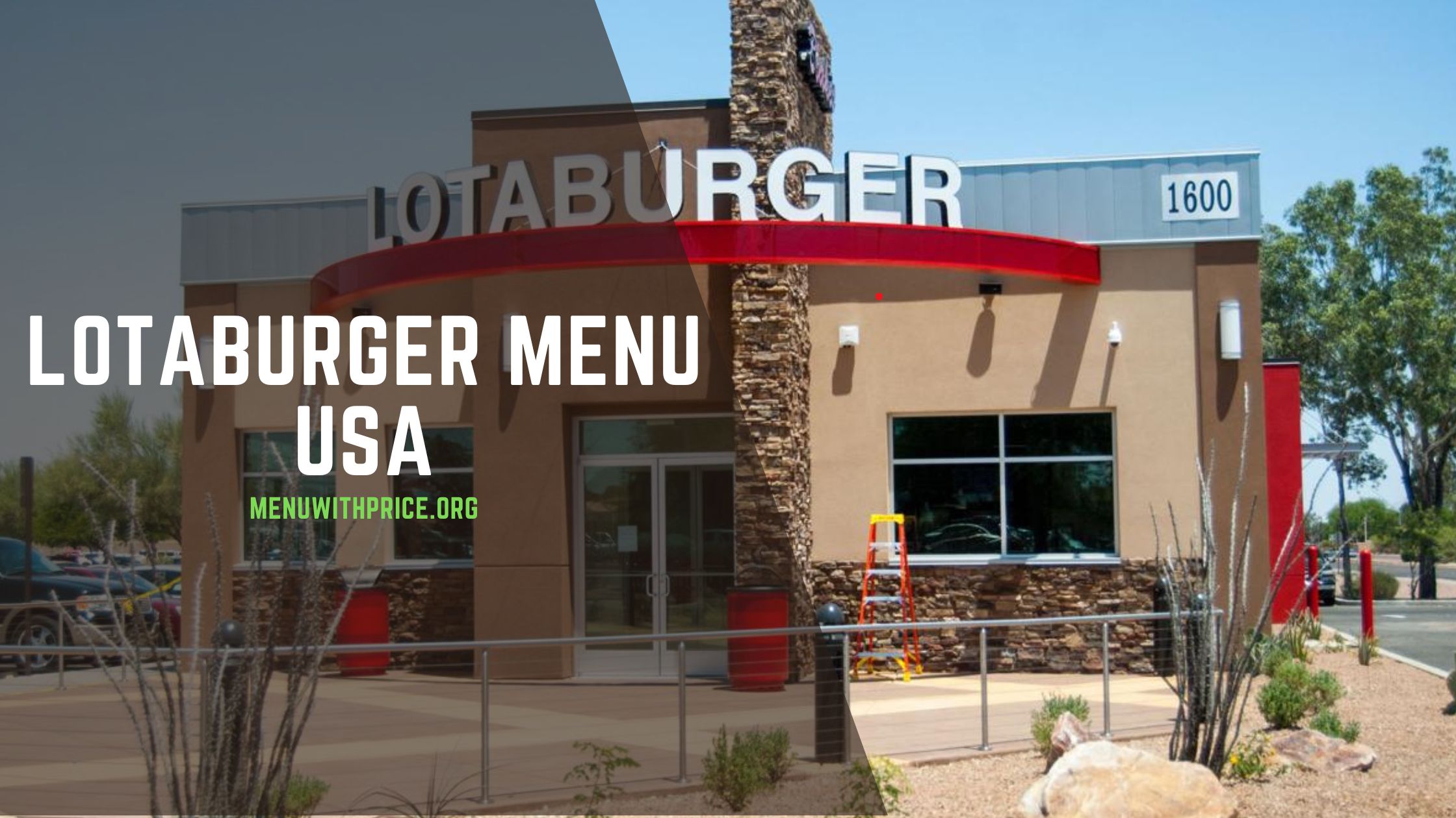 LOTABURGER MENU USA