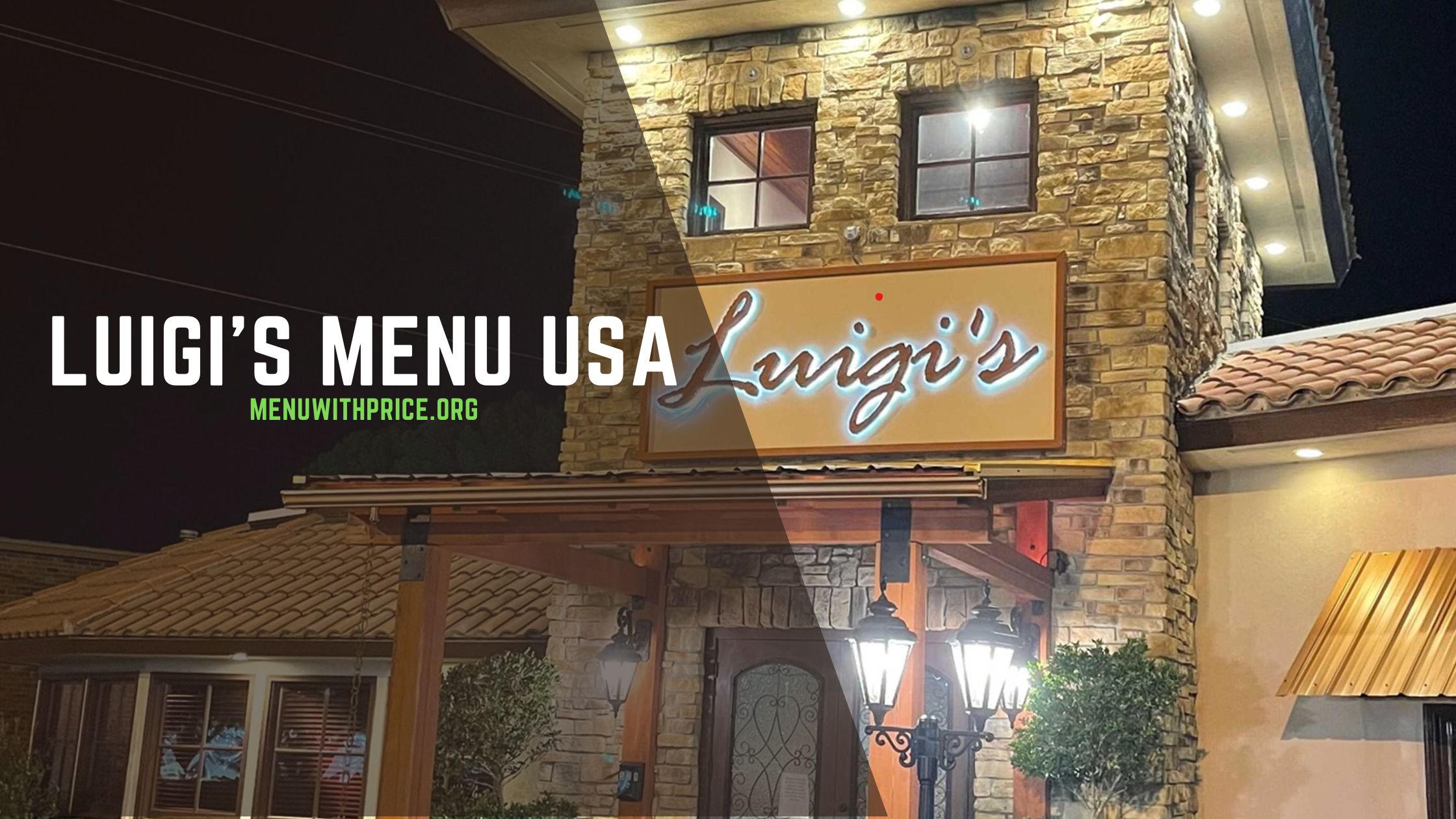 LUIGI'S MENU USA