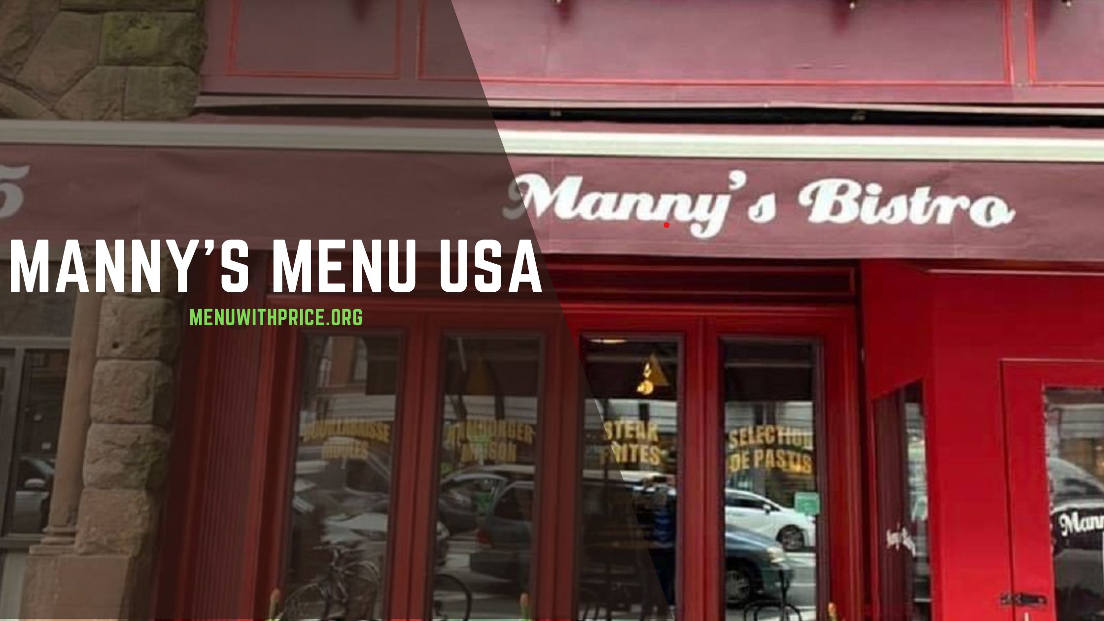 MANNY'S MENU USA