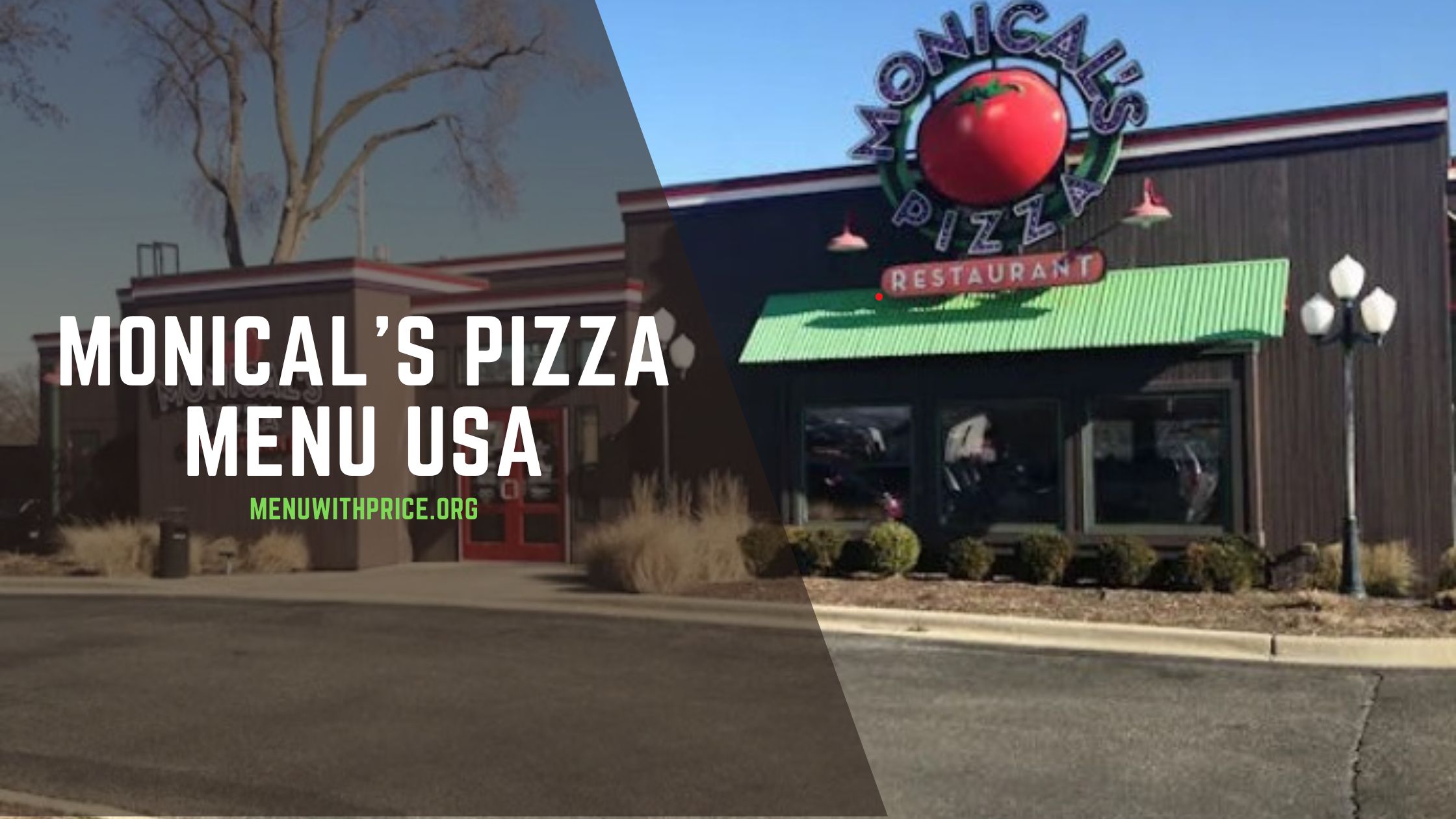 MONICAL'S PIZZA MENU USA