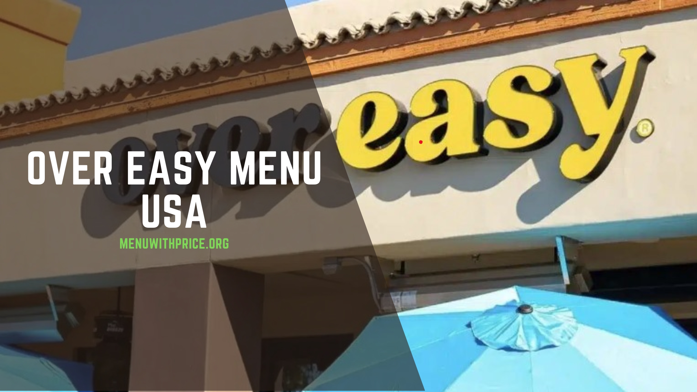 OVER EASY MENU USA