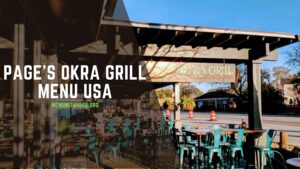 PAGE'S OKRA GRILL MENU USA