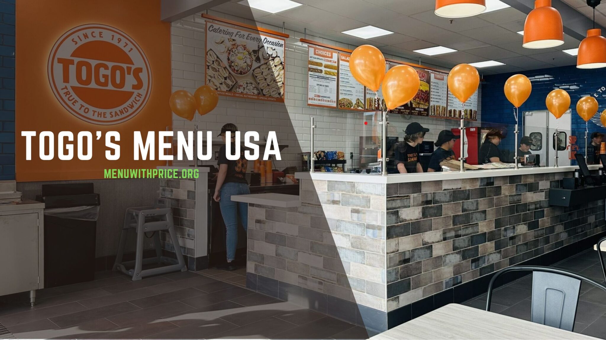 Togo's Menu With Prices 2024 USA (UPDATED)