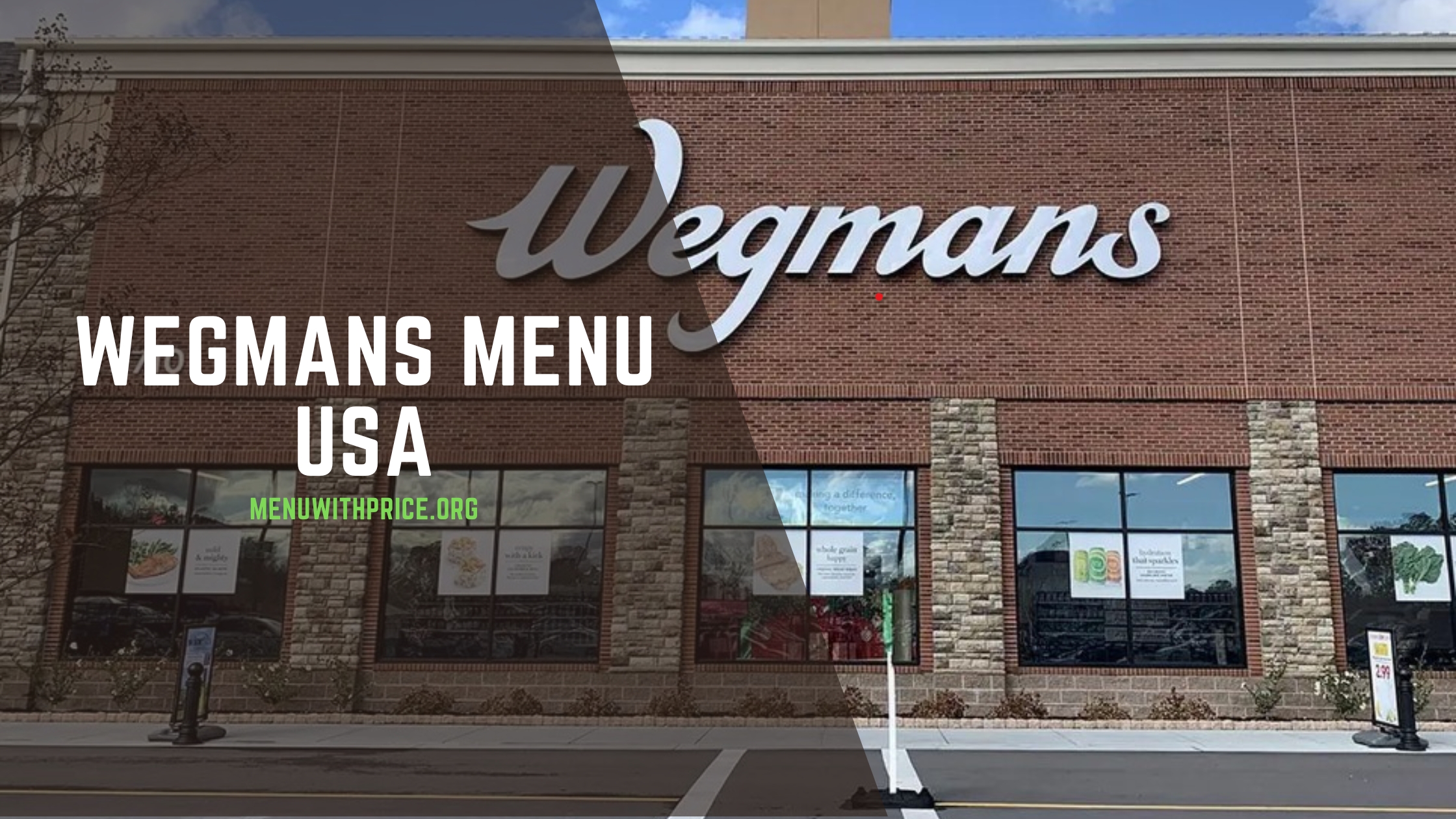 WEGMANS MENU USA