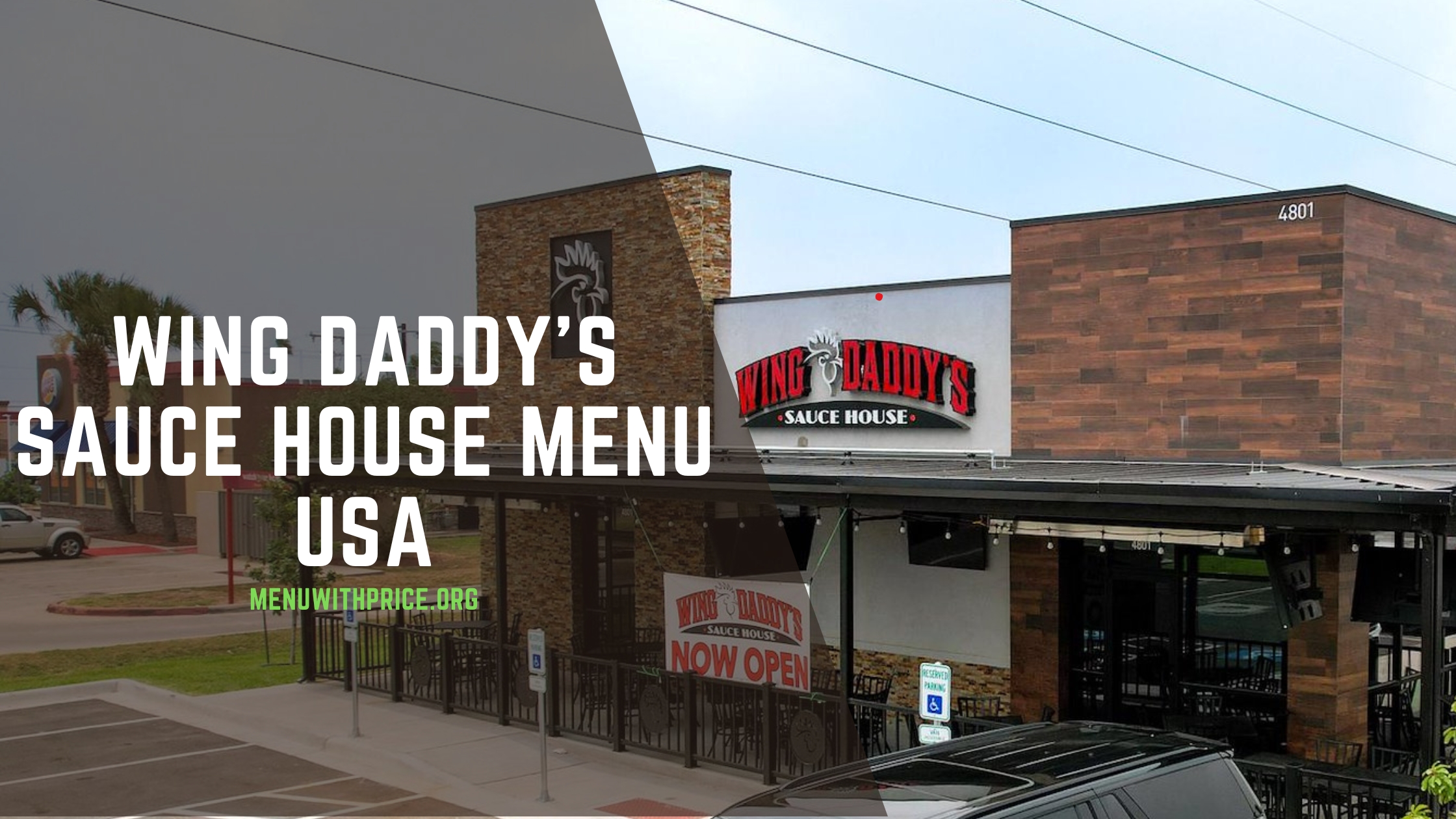 WING DADDY'S SAUCE HOUSE MENU USA