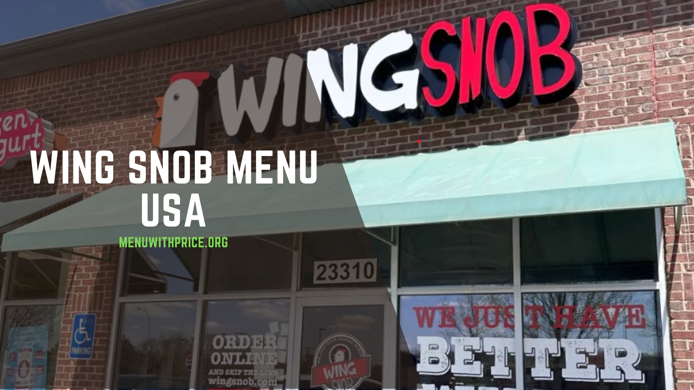 WING SNOB MENU USA