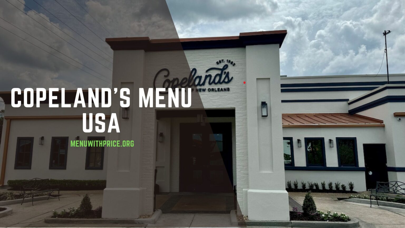 Copeland's Menu With Prices 2024 USA (UPDATED)