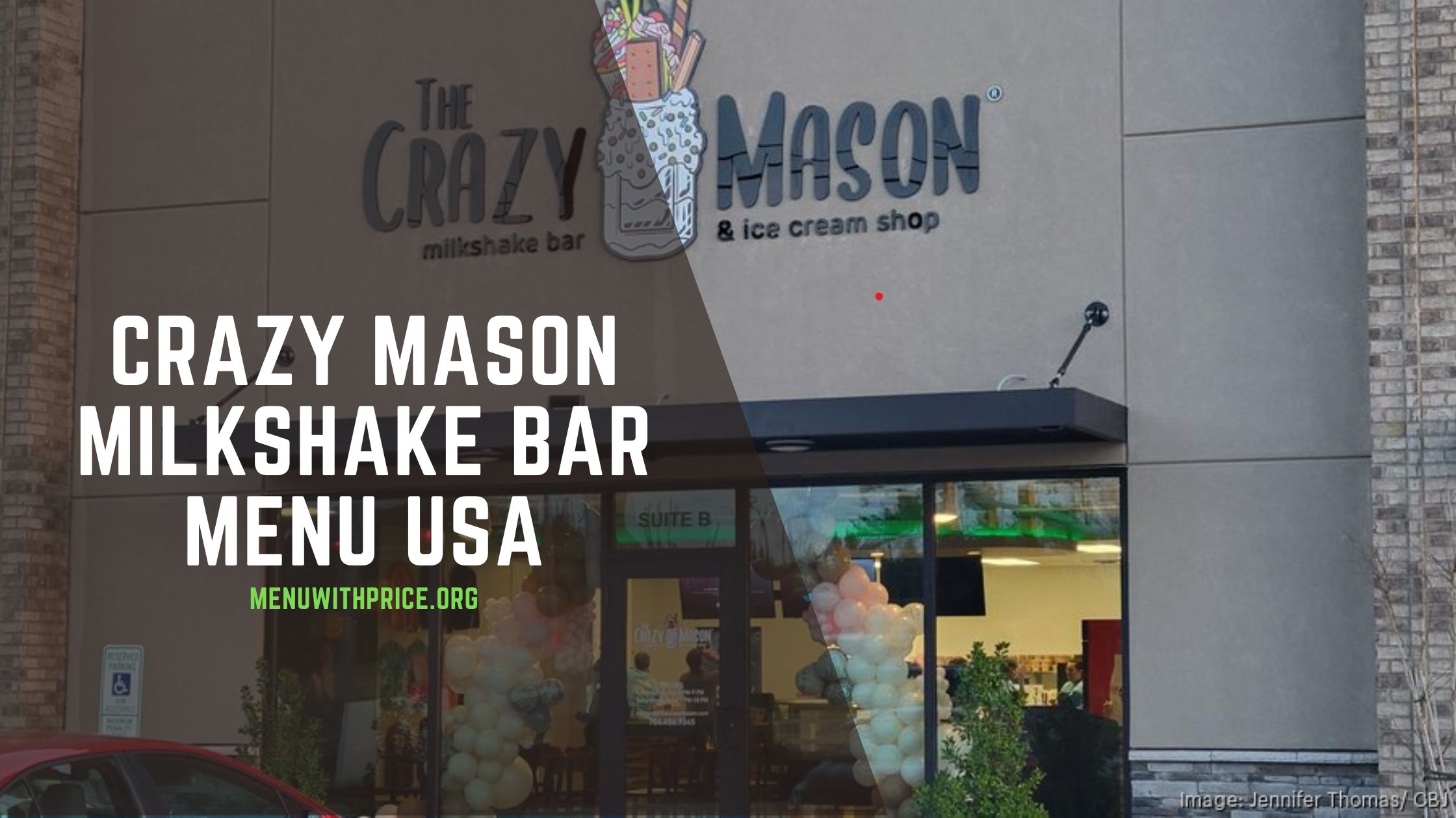 CRAZY MASON MILKSHAKE BAR