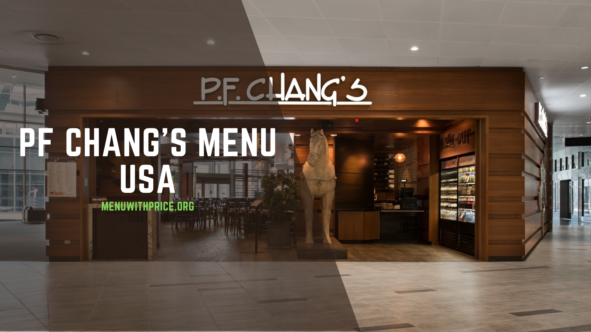 PF CHANG'S MENU USA