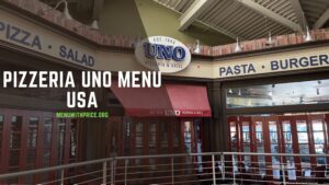 PIZZERIA UNO MENU USA