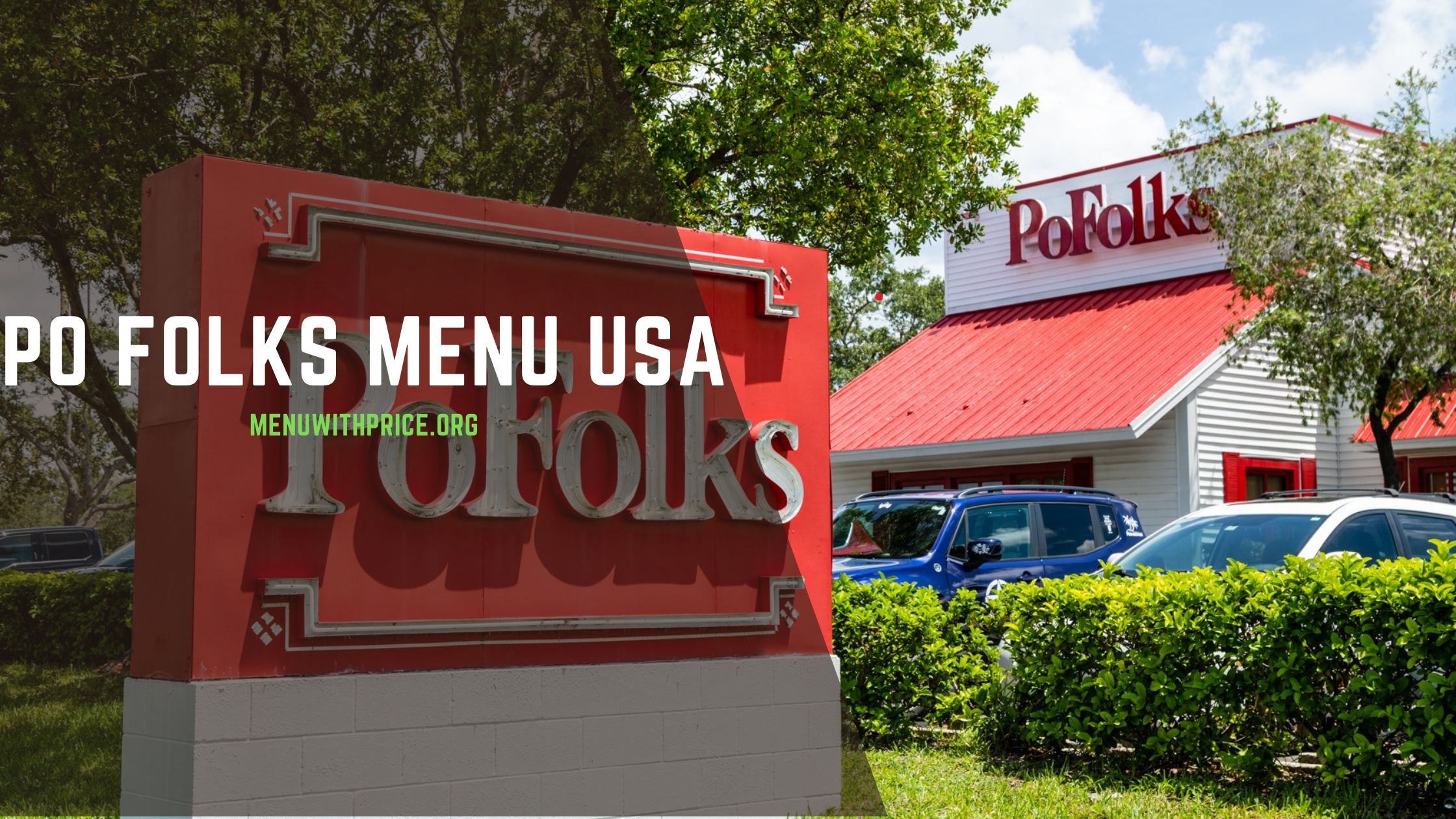 PO FOLKS MENU USA