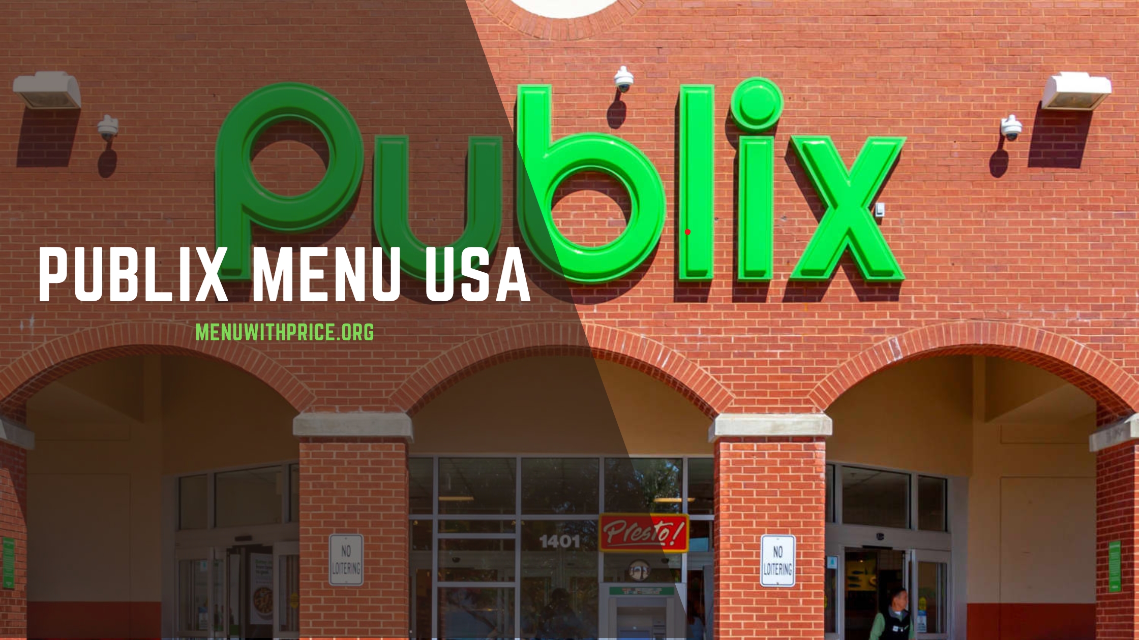 PUBLIX MENU USA