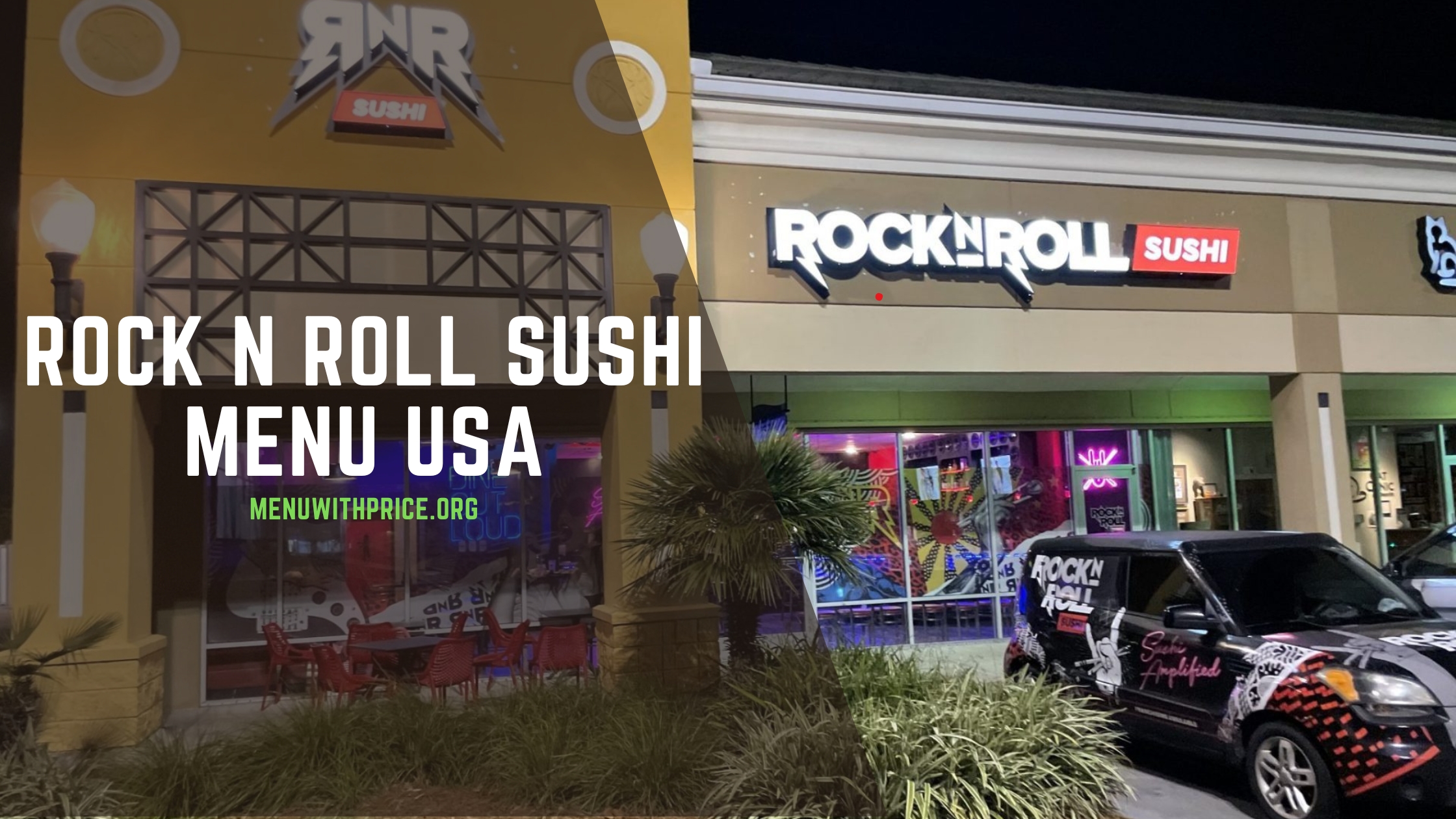 ROCK N ROLL SUSHI MENU USA