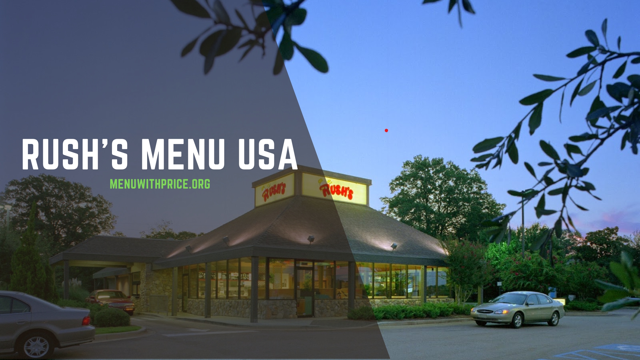 RUSH'S MENU USA