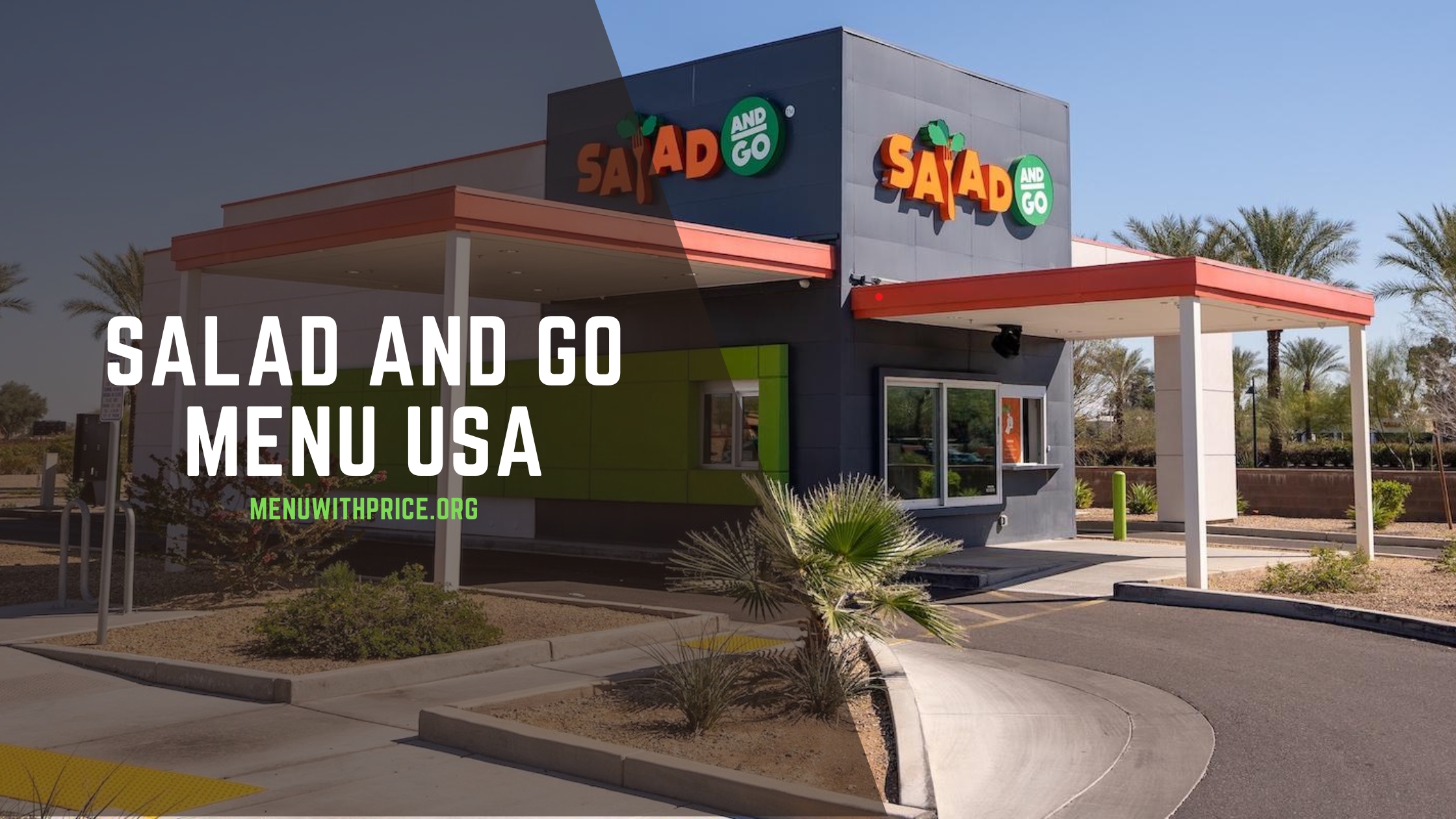 SALAD AND GO MENU USA