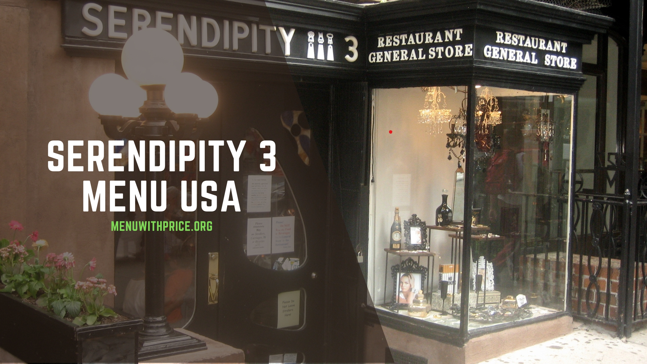 SERENDIPITY 3 MENU USA