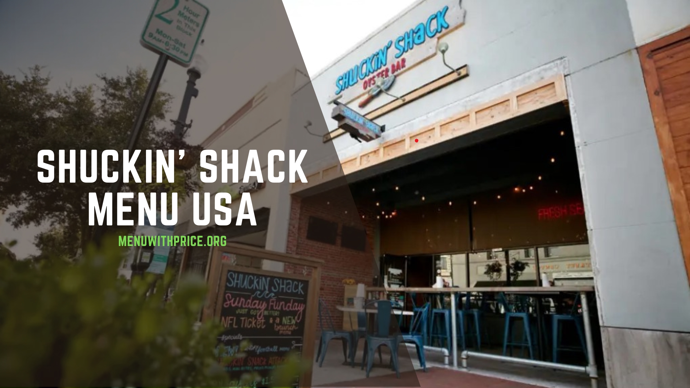 SHUCKIN' SHACK MENU USA