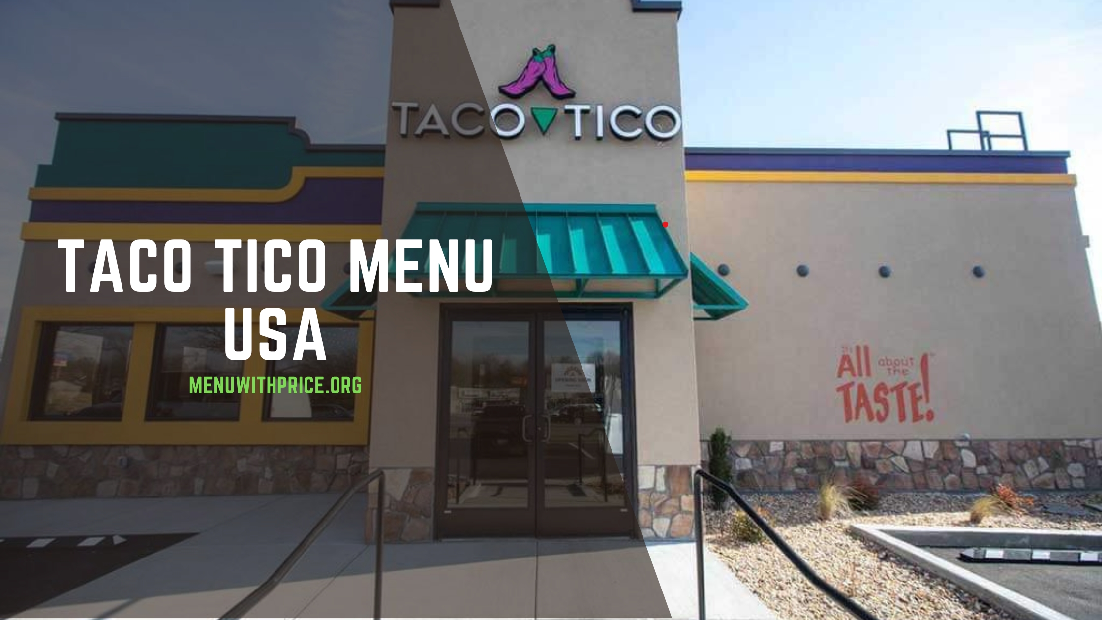 TACO TICO MENU USA